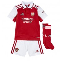Arsenal Granit Xhaka #34 Fußballbekleidung Heimtrikot Kinder 2022-23 Kurzarm (+ kurze hosen)